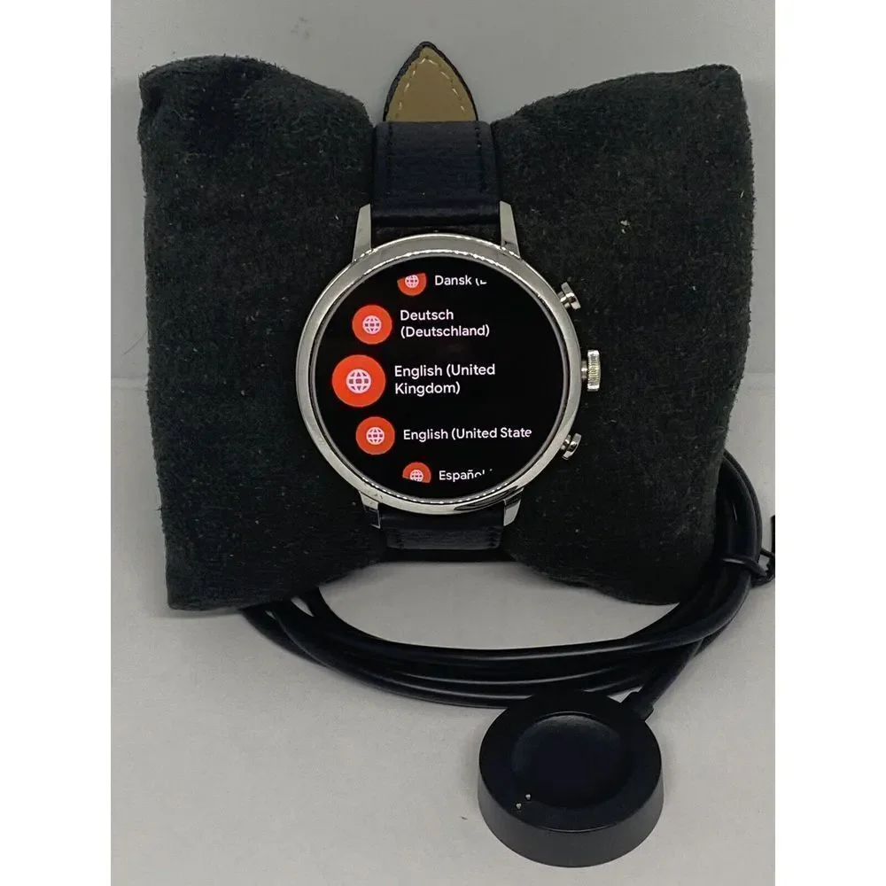 Fossil Gen 4 Authentic Digital Dial Smart Watch Custom Band FTW6014 AB457